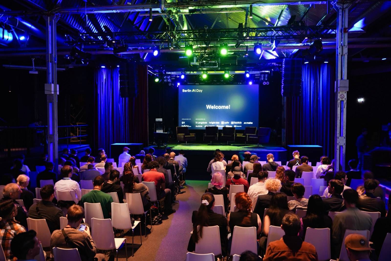 The main stage at Festsaal Kreuzberg