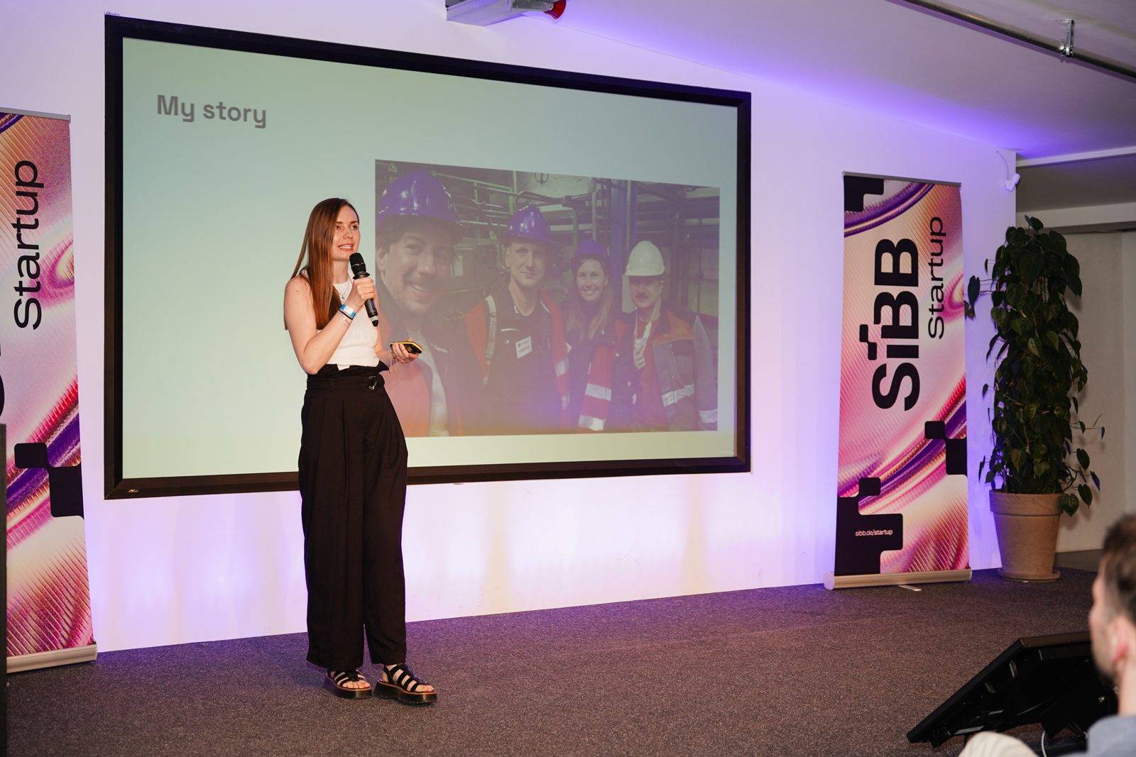 A talk on the startup stage