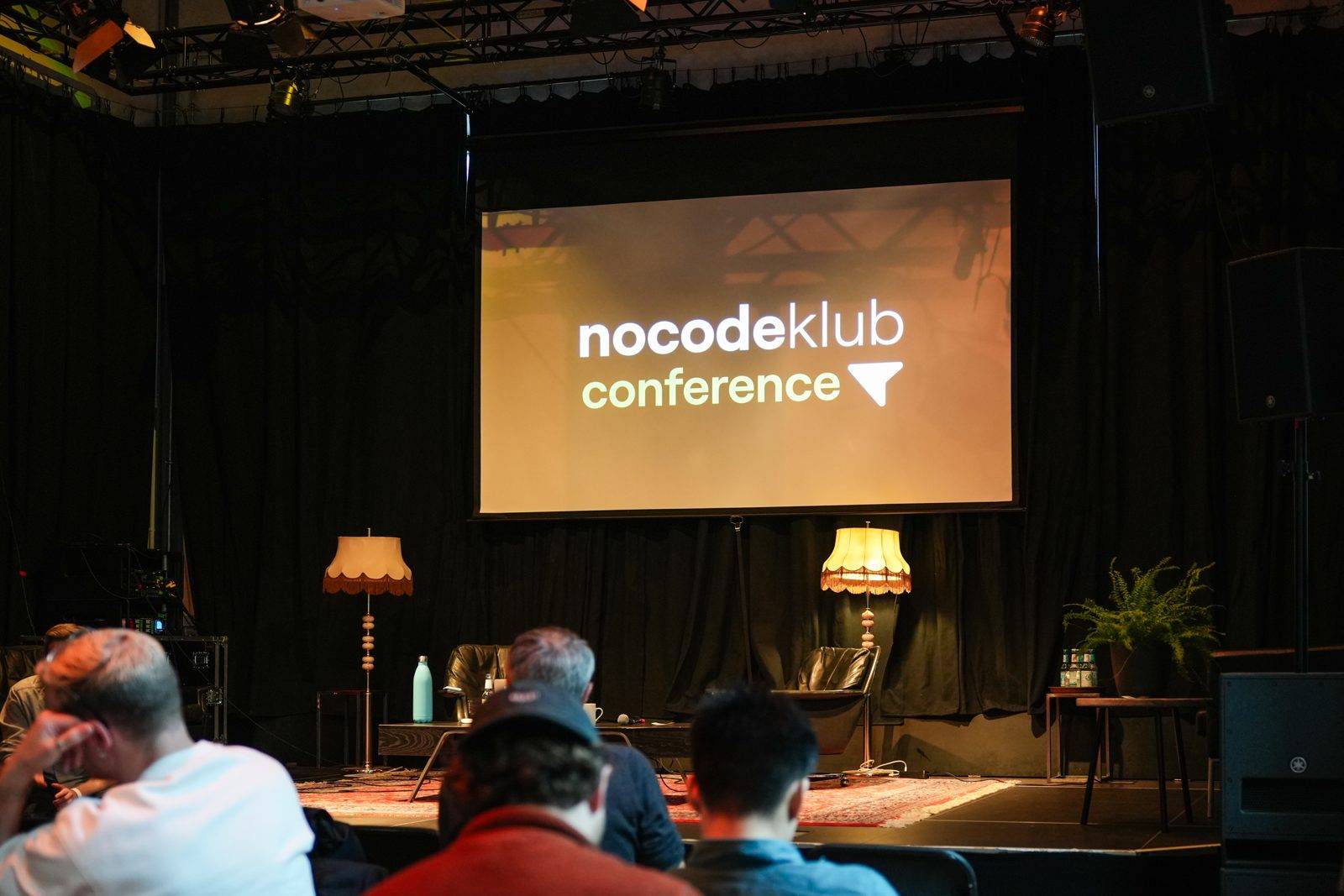 The stage between sessions